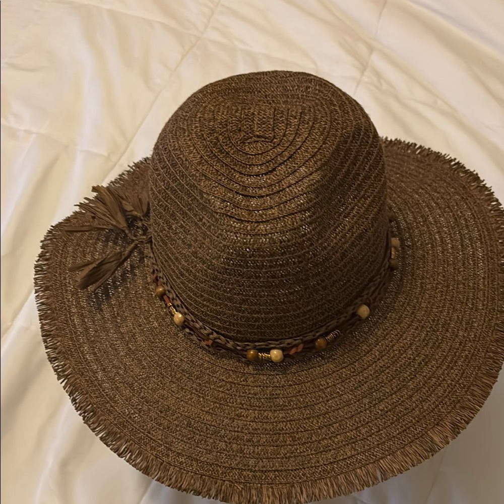 Elegant Brown Sun Hat